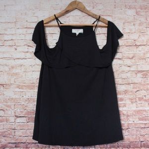 No Comment | off the shoulder tulip top blouse